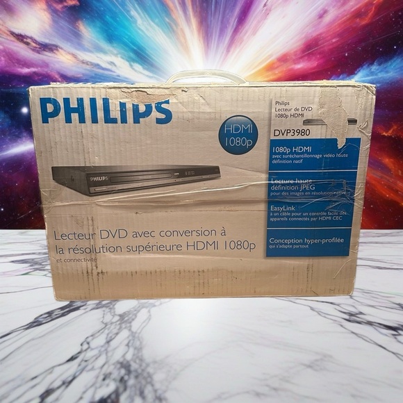 Philips Other - New In Box PHILIPS DVP-3980 DVD player playback with 1080p HDMI upconversion